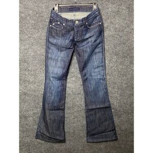 Rock Republic Women‎ Jeans  Dark Wash Flare Leg Denim Pants Size 27